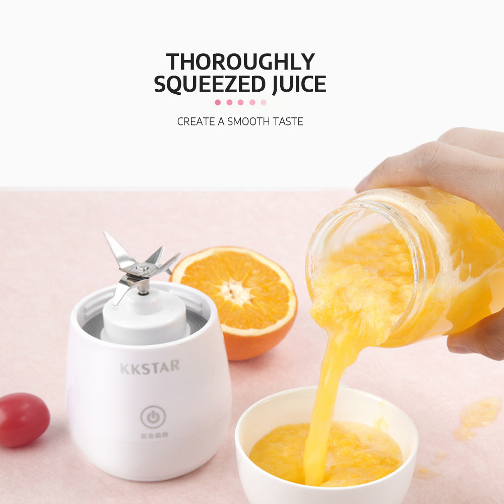 Rechargeable Electric Portable Juicer Fruit Vegetable Juice Mixer