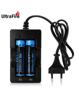 UltraFire 2 Slots 18650 Li-ion Battery Charger