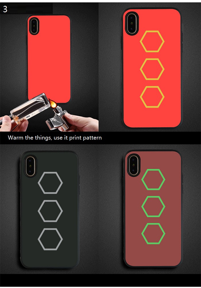 Soft Heat Sensitive Phone Case For Iphone