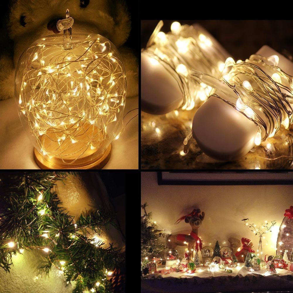 BRELONG 3m30LED Copper wire string lights For Christmas Indoor Decorations 1pcs
